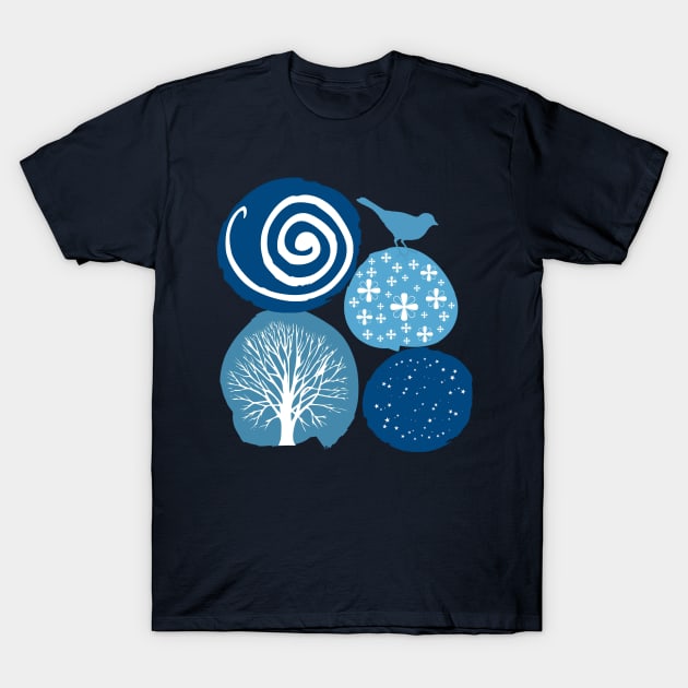 Abstract Nature T-Shirt by Naan